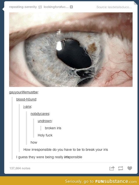 Eye jokes