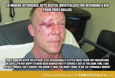 Good guy ex-marine