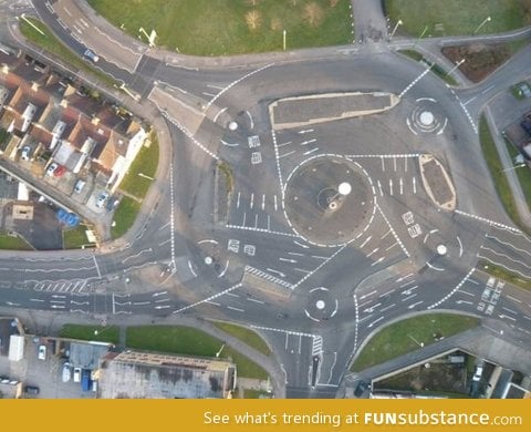 A junction in england because: F*ck you