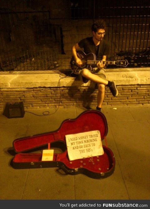 I'd like to help his cause