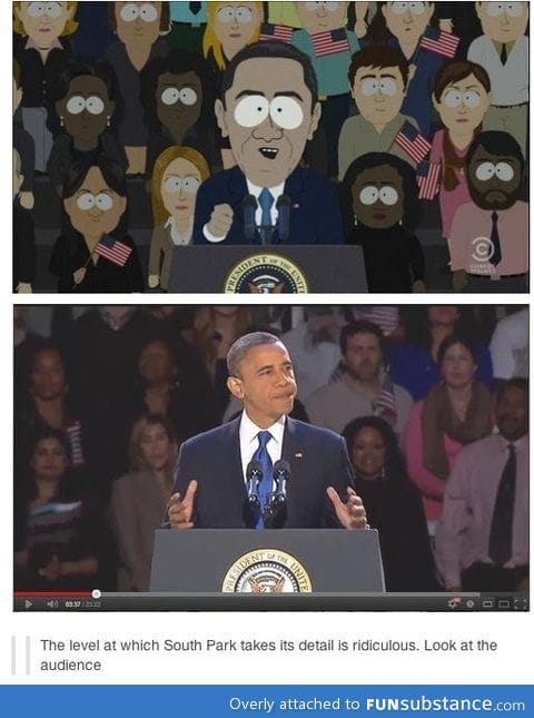 Southpark is accurate