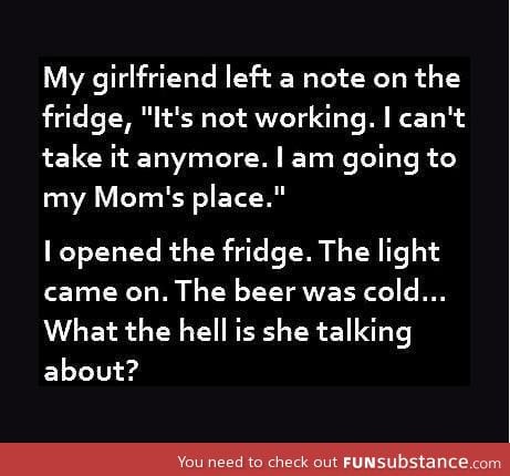 It's hard to understand women.