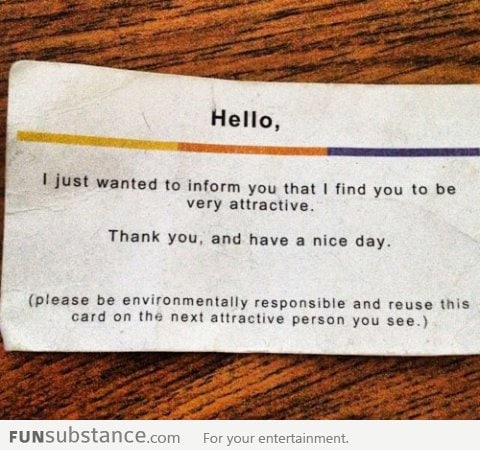 Hello, I just wanted to inform you that I find you...