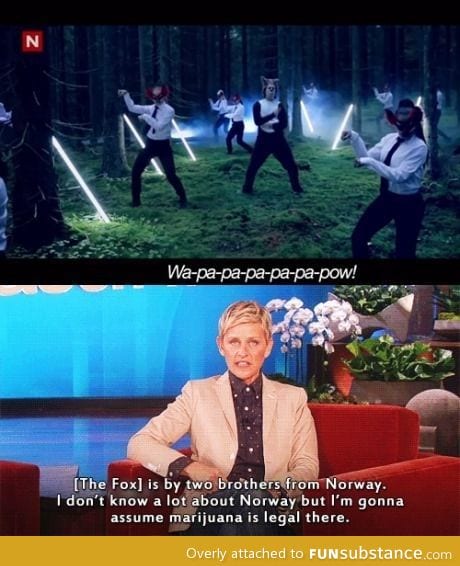 Ellen knows whats up