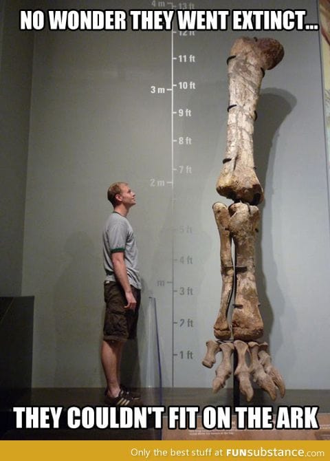 There's a reason they went extinct