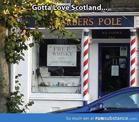 Haircuts in Scotland