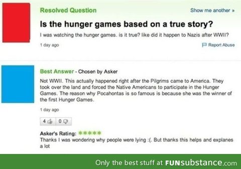 The truth about the Hunger Games