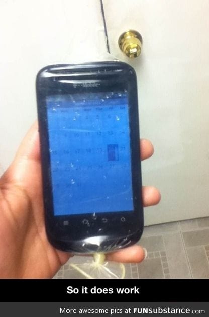 Waterproof your phone